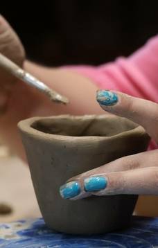 Kūrybinės keramikos dirbtuvės keramikos studijoje "MolioMinkis" 