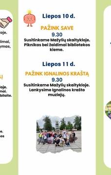  Vaikų vasaros stovykla „Pažink“! 