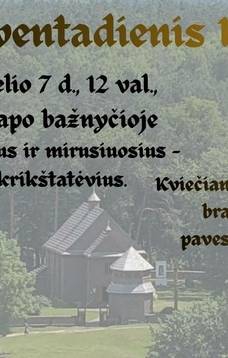 Tėvo šventadienis Palūšėje
