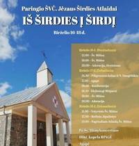 Atlaidai Paringyje "Iš širdies į širdį"