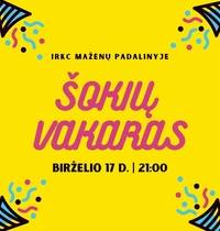 Šokių vakaras Mažėnuose