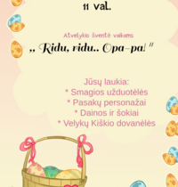 Šventė vaikams „Ridu, ridu...Opa-pa“ Ceikiniuose