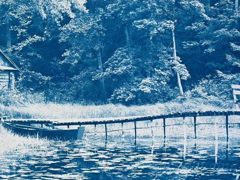 Jūratės Medeišienės alternatyvios fotografijos parodos „Tiesiog mėlyna” atidarymas