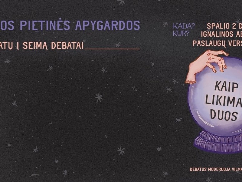 Дебаты кандидатов в Сейм Южного округа Налши