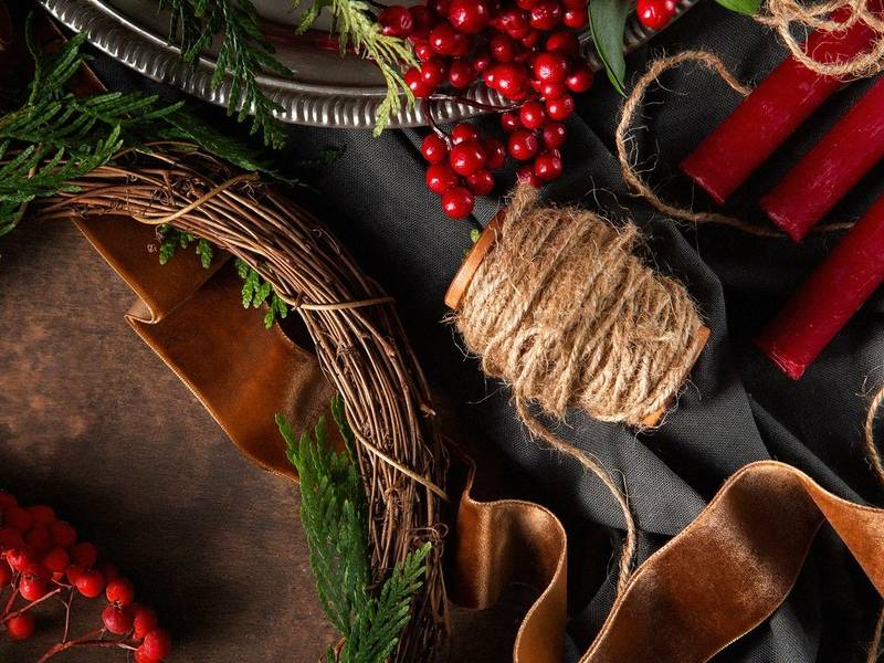 Šv. Kalėdų laukimas Paliesiaus dvare | Advento vainikų pynimo dirbtuvės