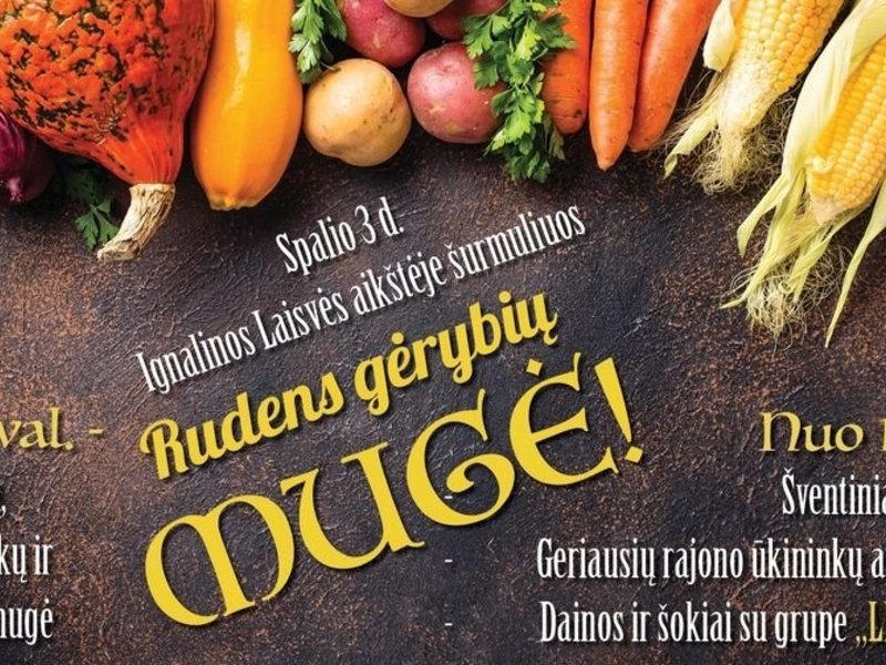 Rudens gėrybių mugė