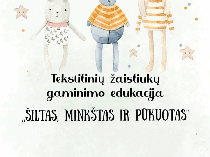 Bildung "Warm, weich und flauschig" in Vidiškės