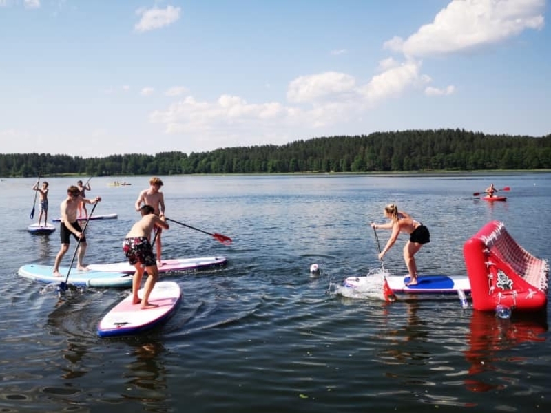 Ruderfußball (SUP Polo) Wettbewerb