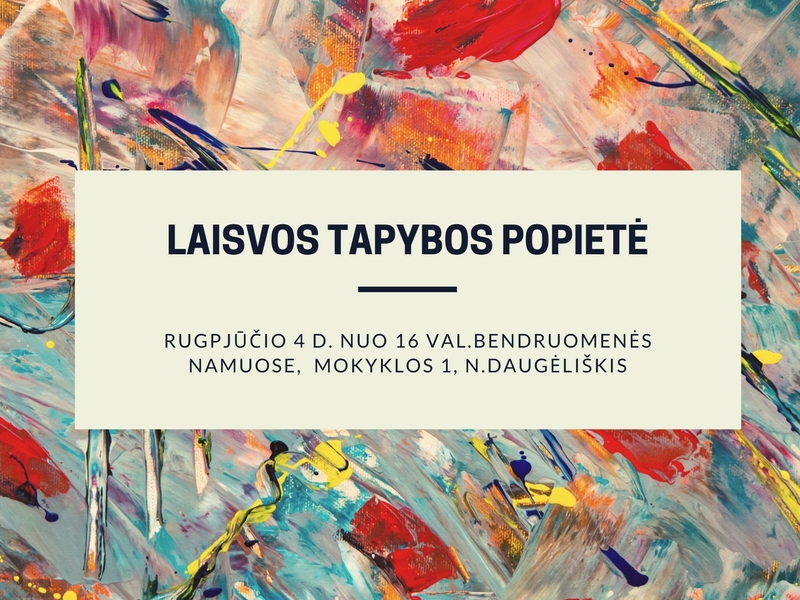 Free painting afternoon