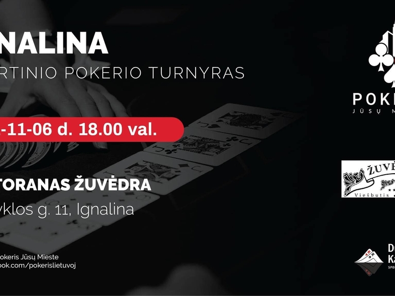 Sports poker tournament