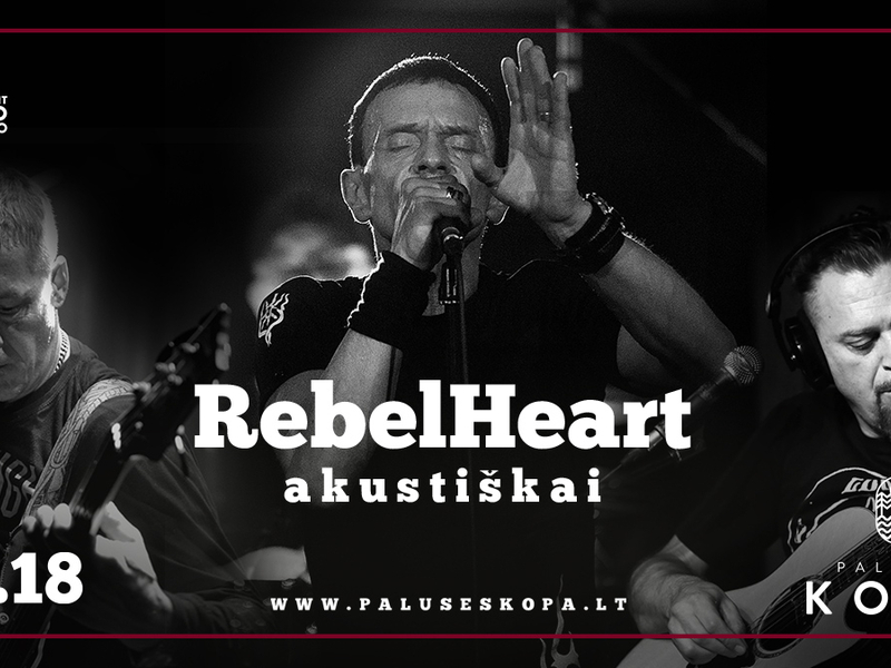 Джем на скамейке для блюза: акустика RebelHeart