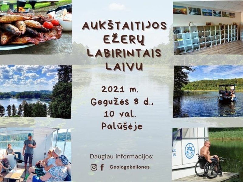 In den Labyrinthen der Aukštaitija-Seen mit dem Boot in Palūšė