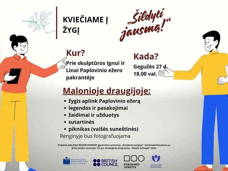 Bendruomeniškas žygis "Šildyti jausmą"