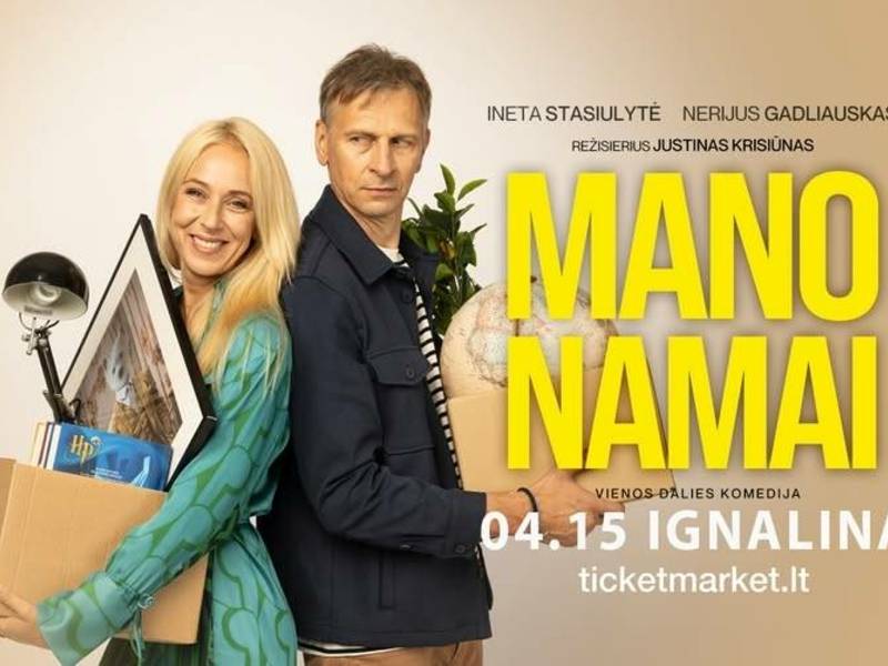 PREMJERA. Komedija "Mano namai"