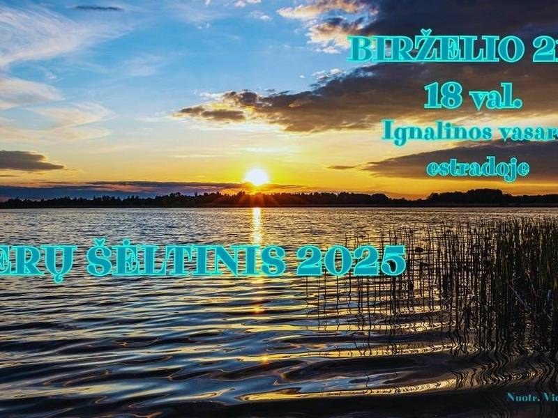 Ežerų Šėltinis Ignalinos vasaros estradoje