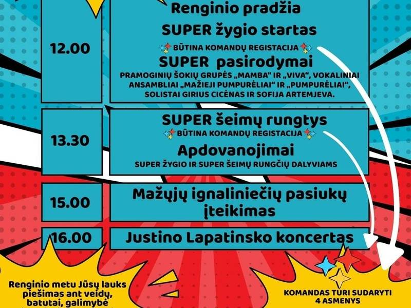 Super šeimadienis Ignalinoje