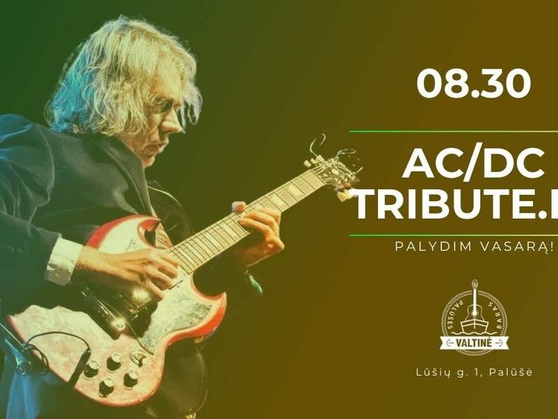 AC/DC Tribute.lt | Palūšės valtinė - baras | 08.30