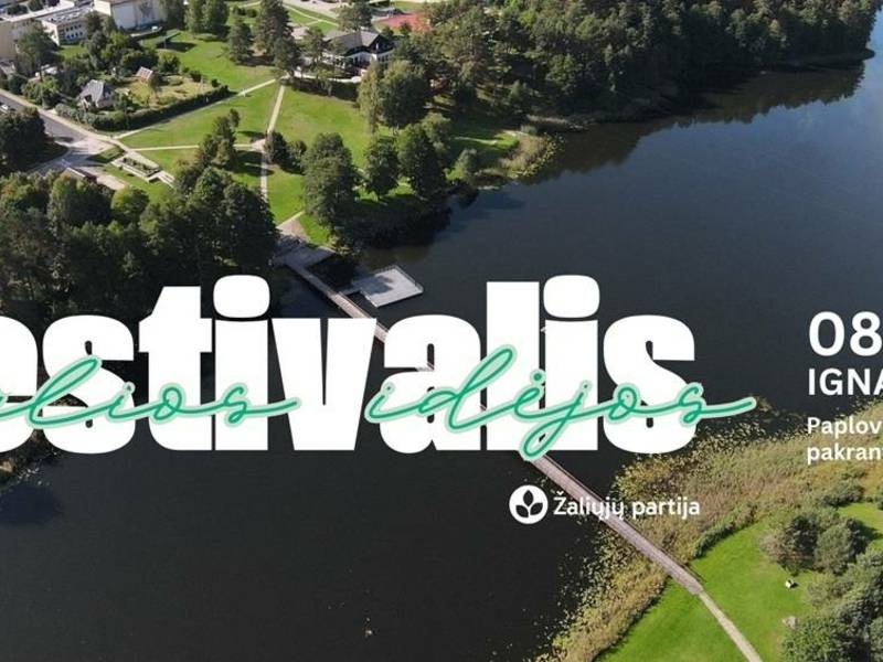 Žalios idėjos festivalis: vasaros palydėtuvių šventė