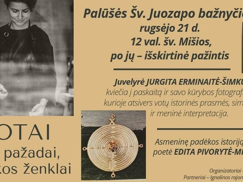 VOTAI - tylūs pažadai, padėkos ženklai