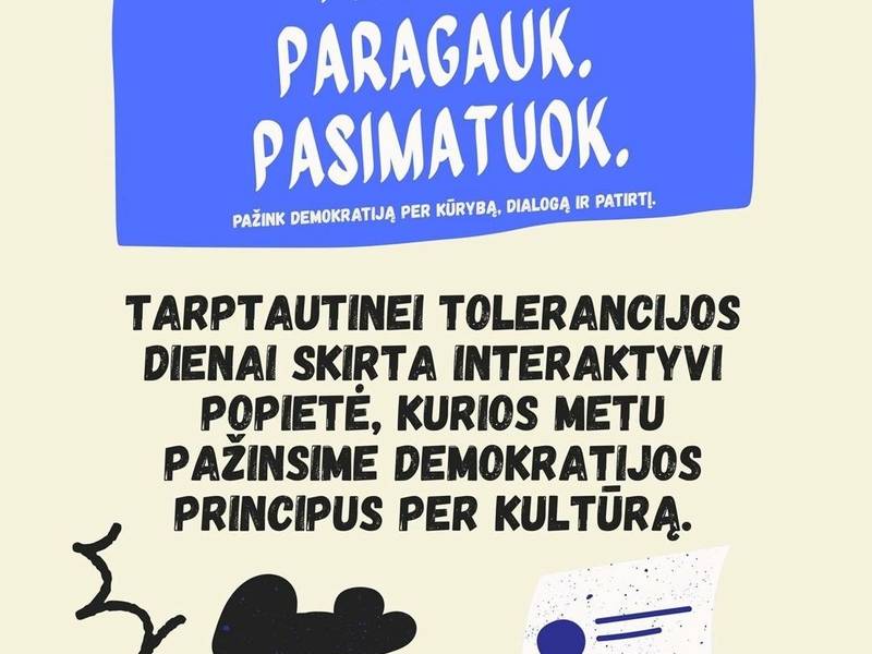 "Patirk. Paragauk. Pasimatuok"