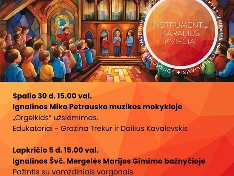 Projektas "Instrumentų karalius"