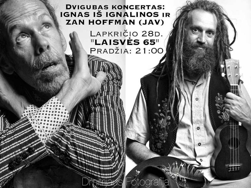 Ignas iš Ignalinos ir Zan Hoffman koncertas