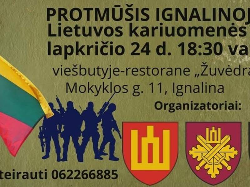 Protmūšis Ignalinoje Lietuvos kariuomenės dienai