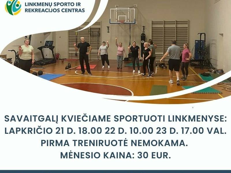 Treniruotės Linkmenyse