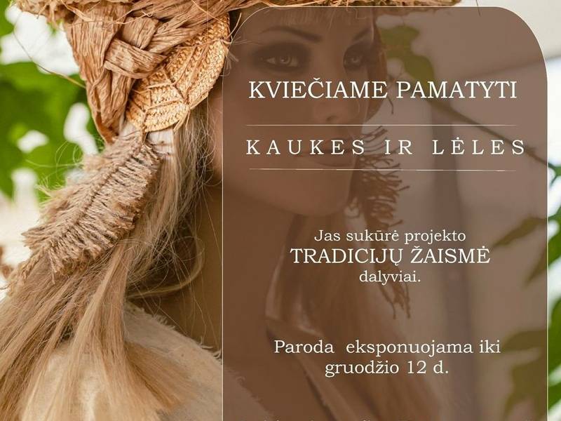 Paroda "Kaukės ir lėlės"