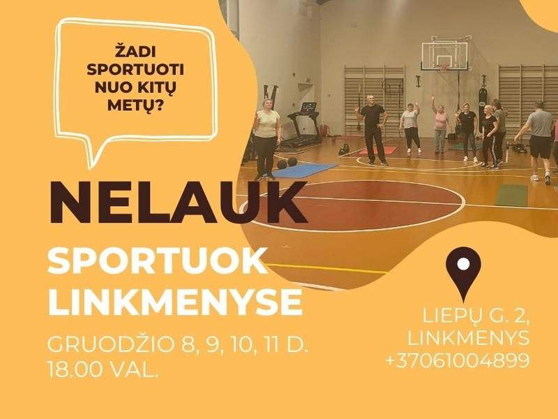 Treniruotės Linkmenyse