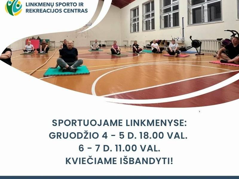 Treniruotės Linkmenyse