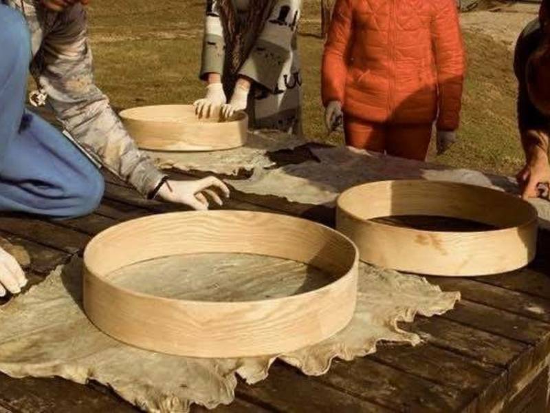 Šamaniškų būgnų dirbtuvės Dūkšte