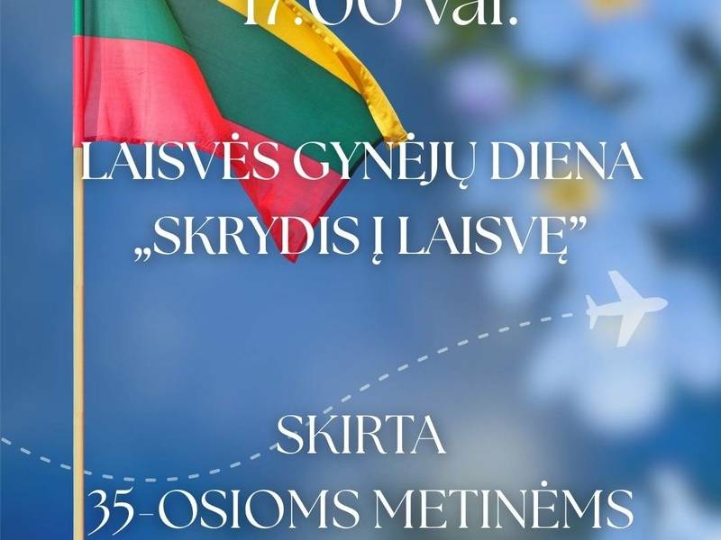 Laisvės gynėjų diena „Skrydis į laisvę“ Ignalinoje