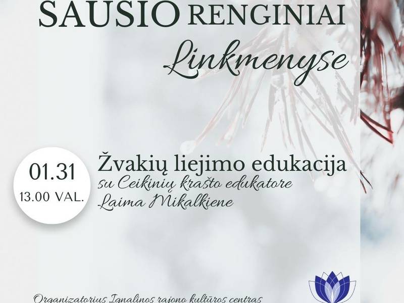 Sausio renginiai Linkmenyse
