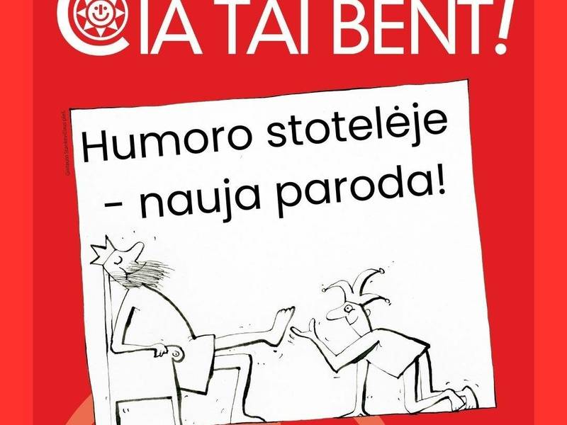 Lietuvos karikatūrų paroda „Čia tai bent“
