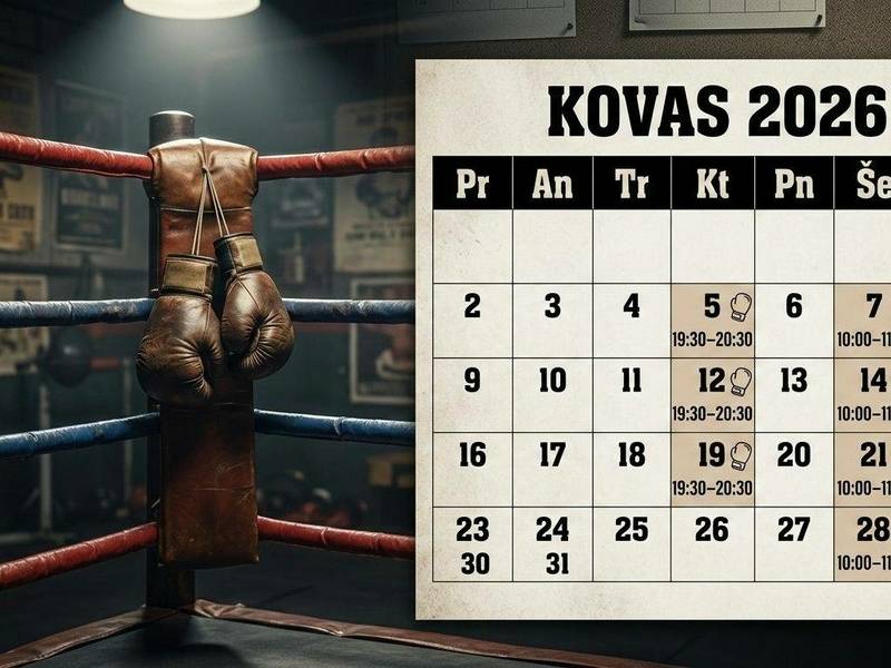 Bokso treniruotės Ignalinoje