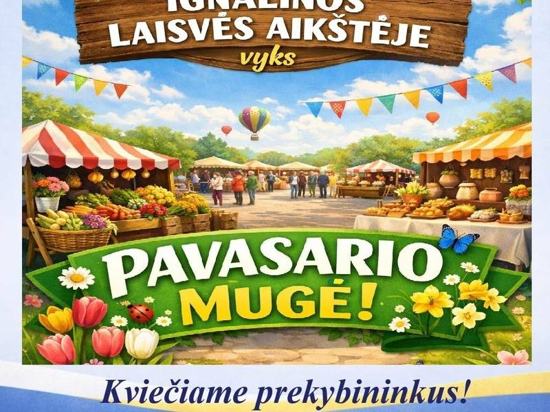 Pavasario mugė Ignalinoje