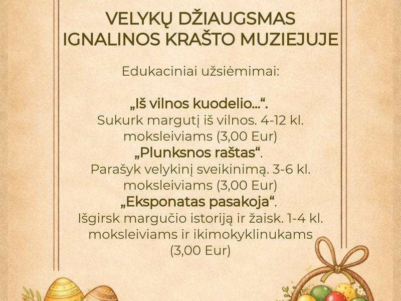Velykų džiaugsmas