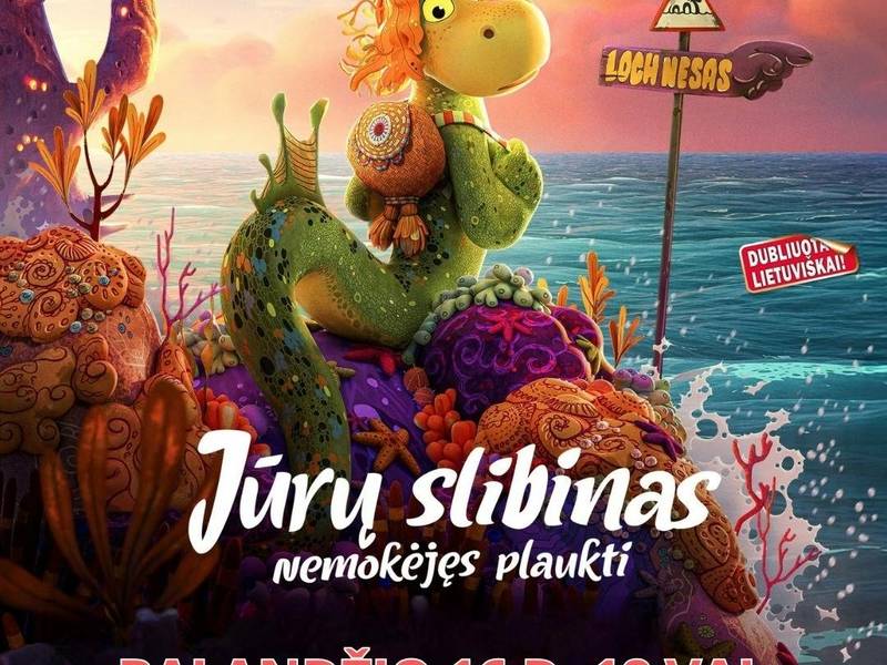 Animacinis filmas „Jūrų slibinas, nemokėjęs plaukti“