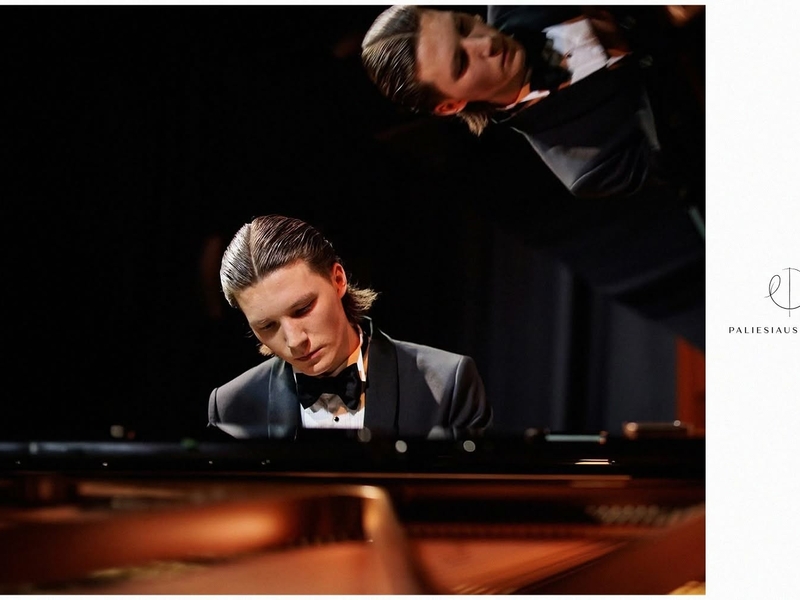 Konzert von Povilas Norkūnas, Gewinner des 10. Internationalen Stasys Vainiūnas-Klavierwettbewerbs