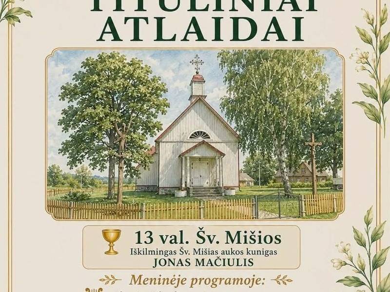 Tituliniai atlaidai Kačergiškėje