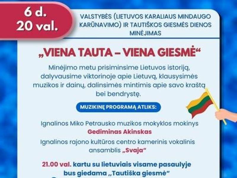 Valstybės dienos minėjimas Vidiškėse