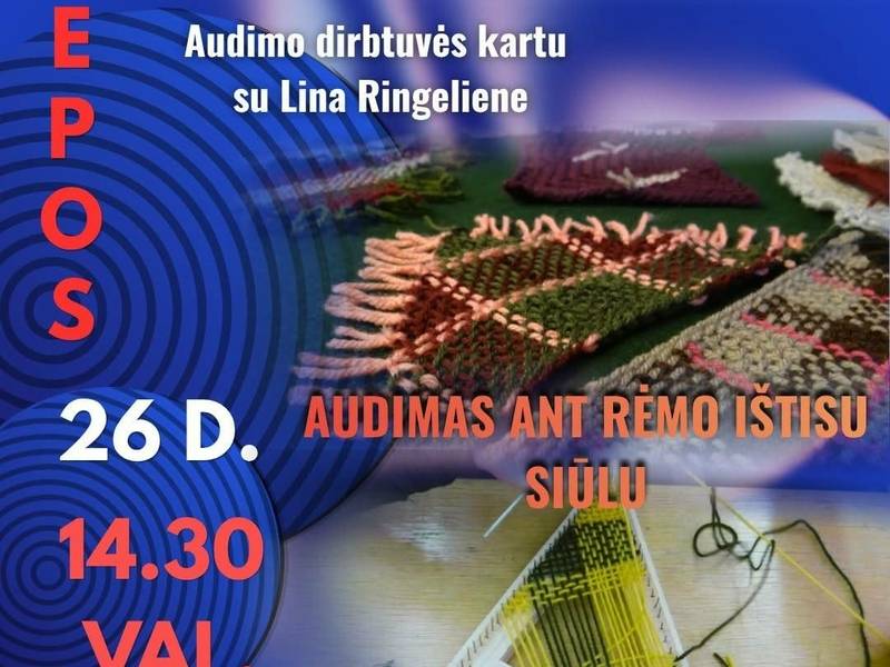 Meno karavanas Naujajame Daugėliškyje
