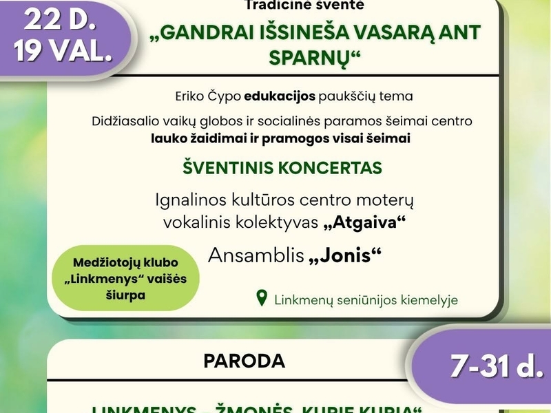 Paroda „Linkmenys – žmonės, kurie kuria“