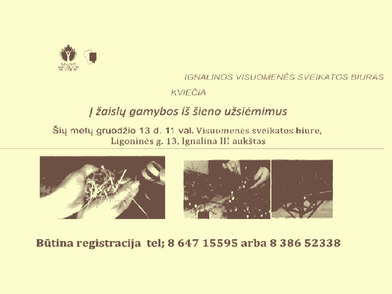 Игрушки из сена