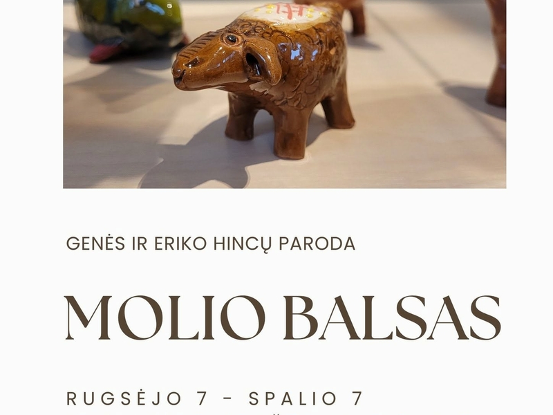 Genės ir Eriko Hincų paroda „Molio balsas“