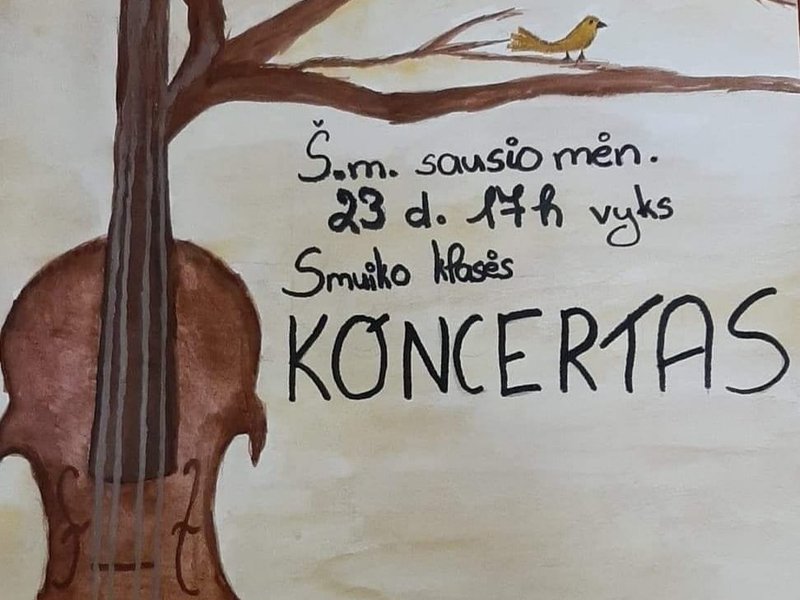 Smuiko klasės koncertas