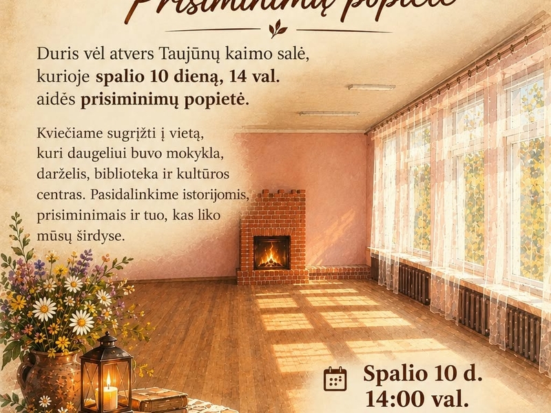 Prisiminimų popietė „Čia liko mūsų istorijos“