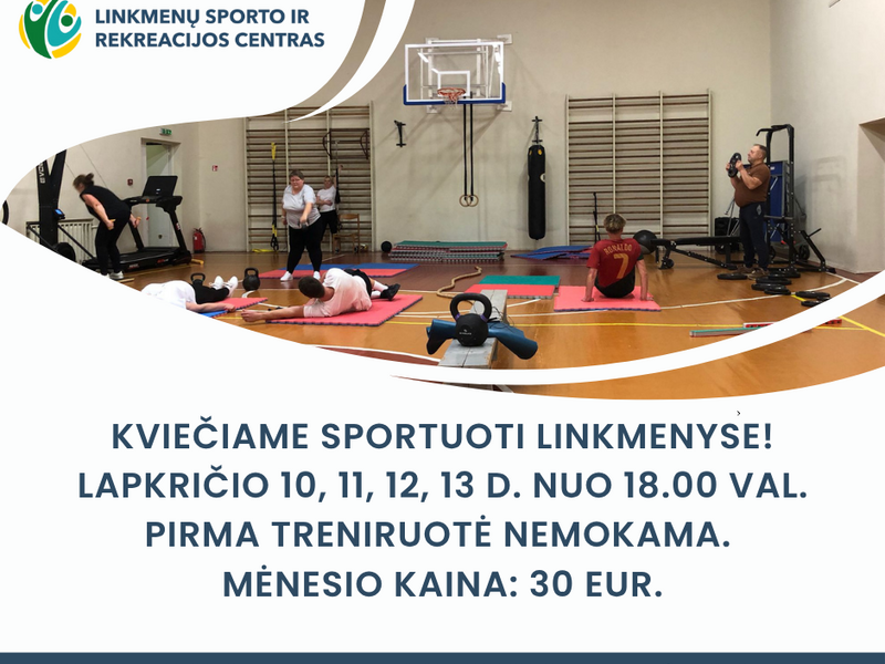 Treniruotės Linkmenyse