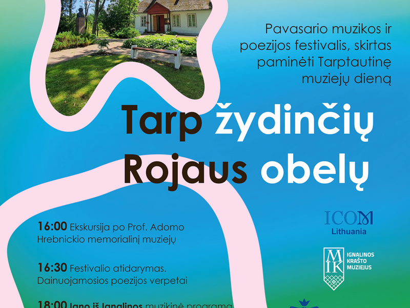 Renginys "Tarp žydinčių Rojaus obelų" Prof. A. Hrebnickio memorialiniame muziejuje